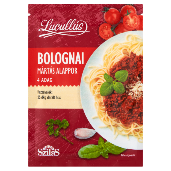 LUCULLUS BOLOGNAI mártás alappor 52g