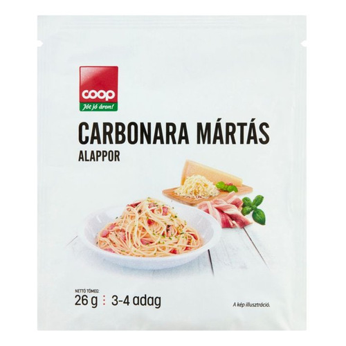 COOP CARBONARA MÁRTÁS ALAPPOR 26G