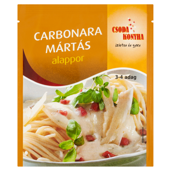 Csoda Konyha carbonara mártás alappor 26g