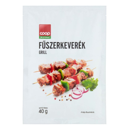 COOP FŰSZERKEVERÉK GRILL 40G
