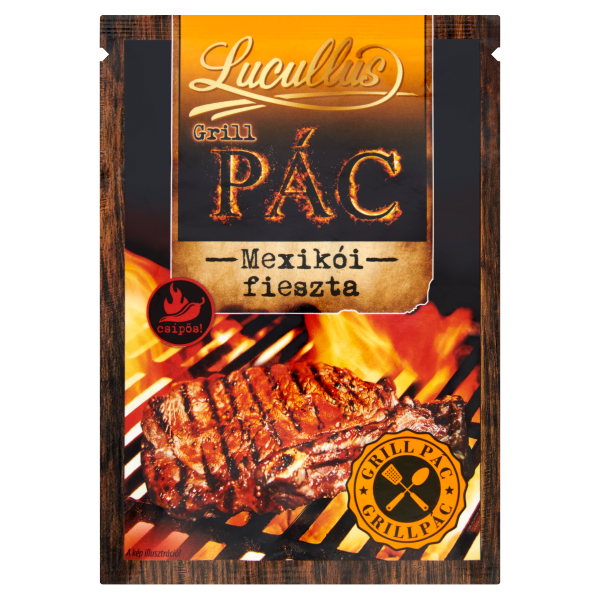 LUCULLUS GRILLPÁC MEXIKÓI FIESTA 27G