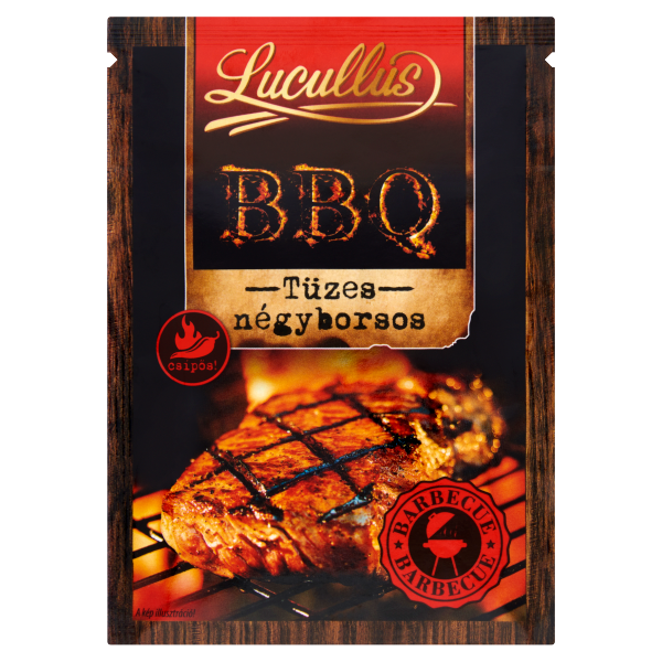 LUCULLUS BBQ TÜZES-NÉGYBORSOS 25G