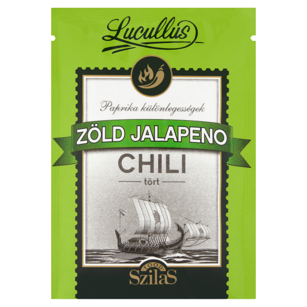 LUCULLUS ZÖLD JALAPENO CHILI TÖRT 10G
