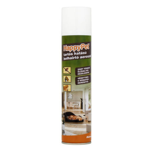 HappyPet tartós hatású bolhairtó aerosol 300ml