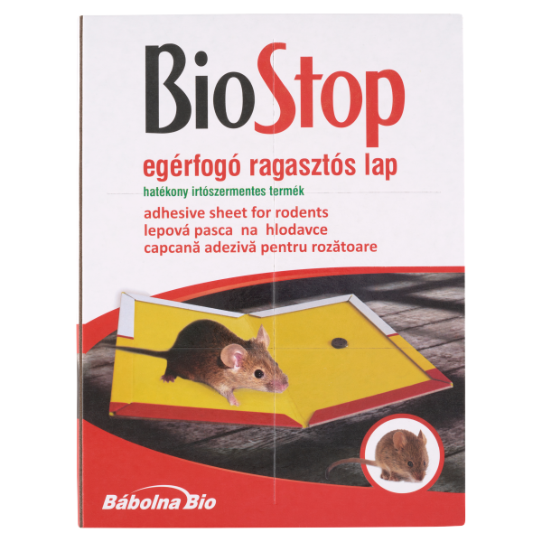 Biostop Egérfogó ragasztós lap