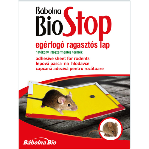Biostop Egérfogó ragasztós lap Mini