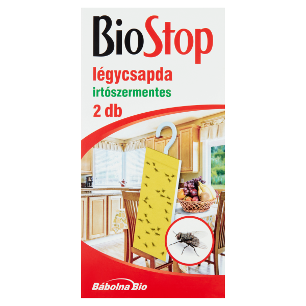 Biostop Plus ragasztós légycsapda 2db