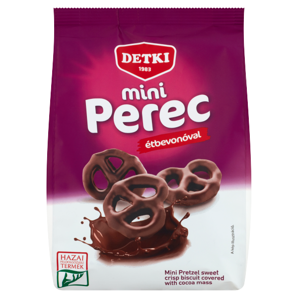 Detki Mini Perec kakaós ét mártva 160g