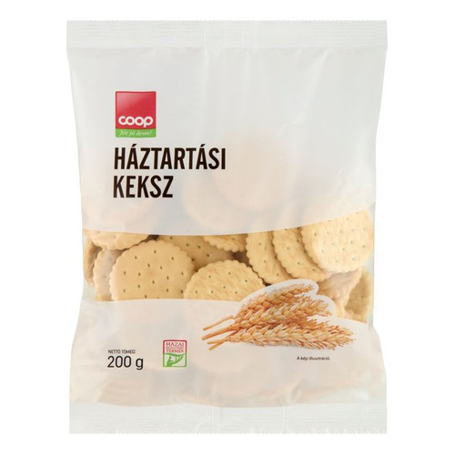 COOP HÁZTARTÁSI KEKSZ 200G