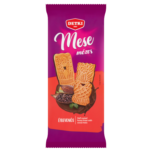 Detki Mese mézes linzer kakaós ét180g