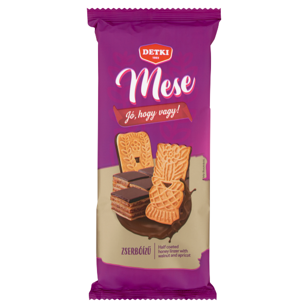 Detki Mese mézes linzer zserbós ét 180g