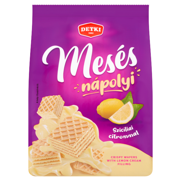Detki Mesés Nápolyi citromos 180g /12/