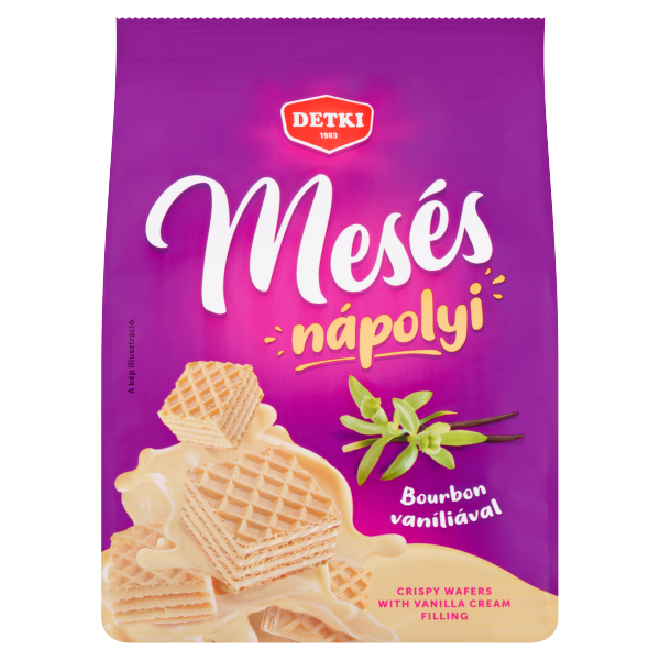 Detki Mesés Nápolyi vaníliás 180g /12/
