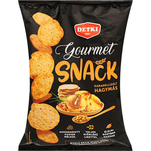 Detki Gourmet Snack kar. hagymás 100g