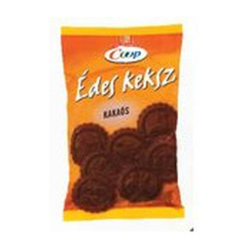 COOP KAKAÓS ÍZŰ OML.ÉDES KEKSZ 180G