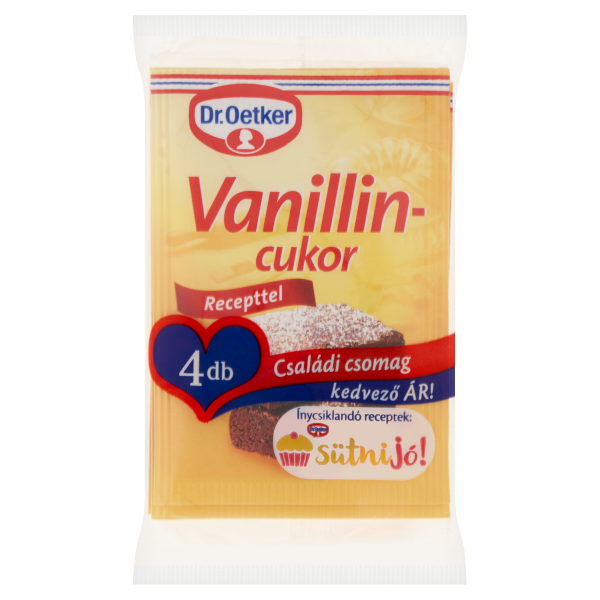 DR.OETKER VANILLINCUKOR CSALÁDI CS. 4X10G/8G