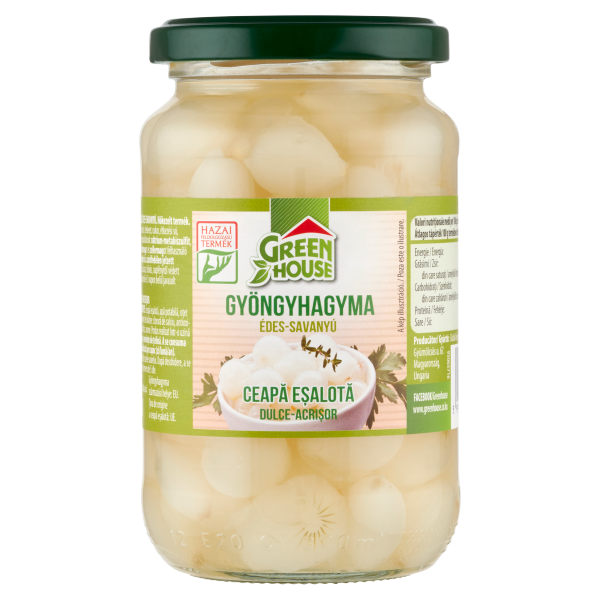 GreenHouse gyöngyhagyma 370ml
