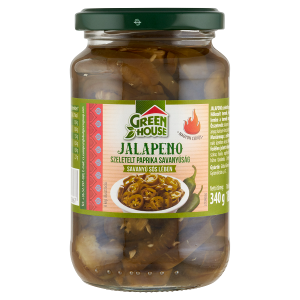 Greenhouse Jalapeno paprika 370ml