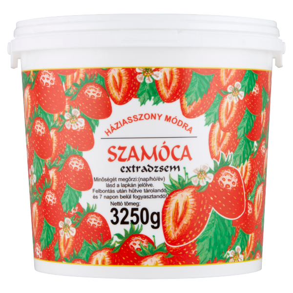 Szamóca extra dzsem 3250gr u