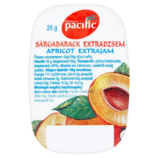 Sárgabarack extra jam 25gr