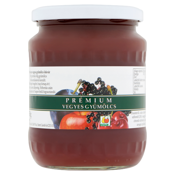 Óceán Prémium lekvár Vegyesgyümölcs 650g
