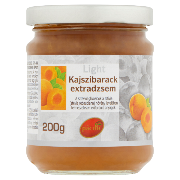 Pacific diabetikus extra dzsem kajszibarack 200g