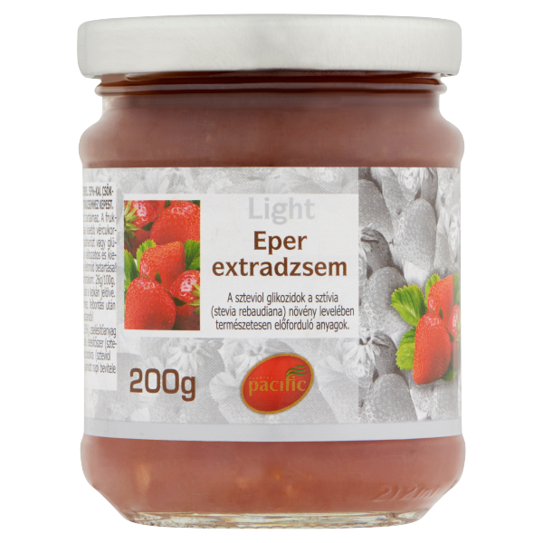 Pacific diabetikus extra dzsem Szamóca 200g