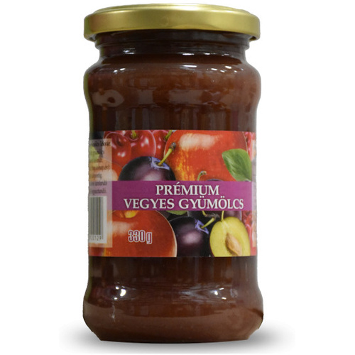 Pacific dzsem csökkentett cukortartalommal Vegyesgyümölcs 330g