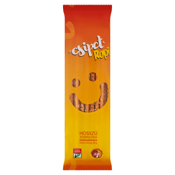Csipet hosszú szezámmagos sóspálcika 80g/18/