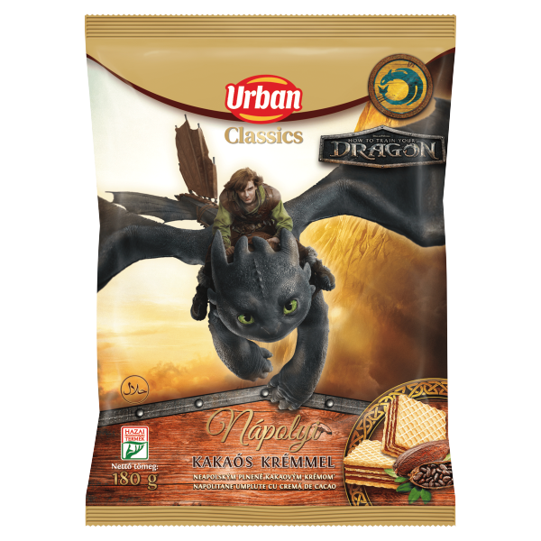 URBÁN OSTYA KAKAÓS ÍZŰ KRÉMMEL TT. 180G