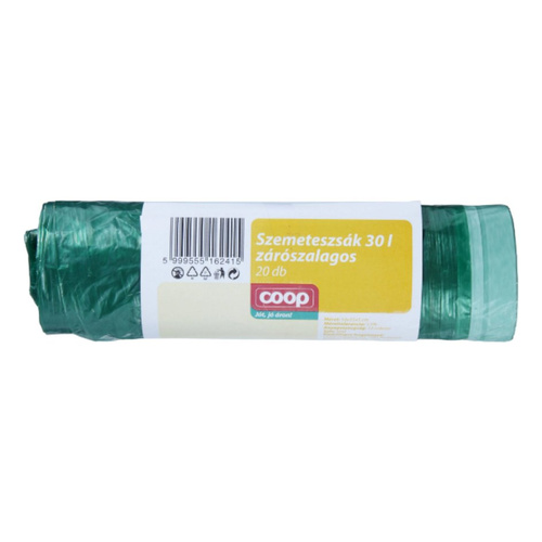 COOP BEHÚZHATÓ SZ.SZEMETES 30L 20 db
