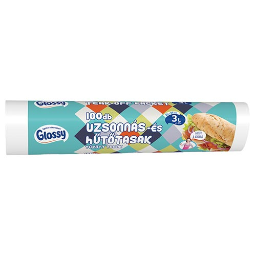 Glossy Uzsonnás tasak 3 L