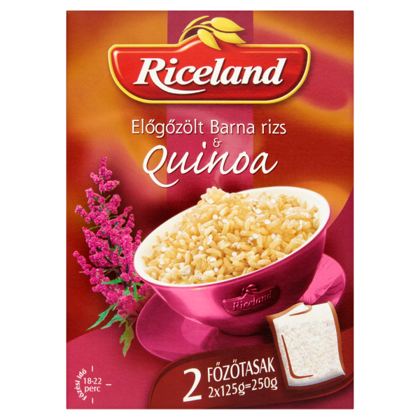 RICELAND PARB.BARNA RIZS & QUINOA 250G!