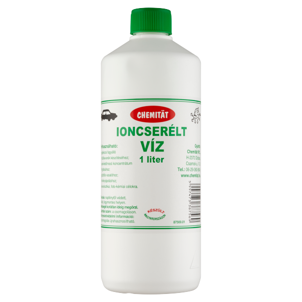 Chemitat ioncserélt víz 1L