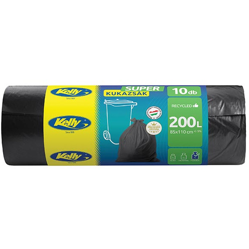 Kelly SUPER Kukazsák 200 liter 37my 10db