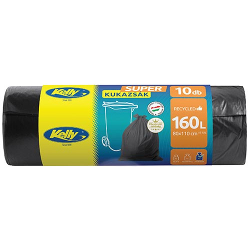 Kelly SUPER Kukazsák 160 liter 28my 10db