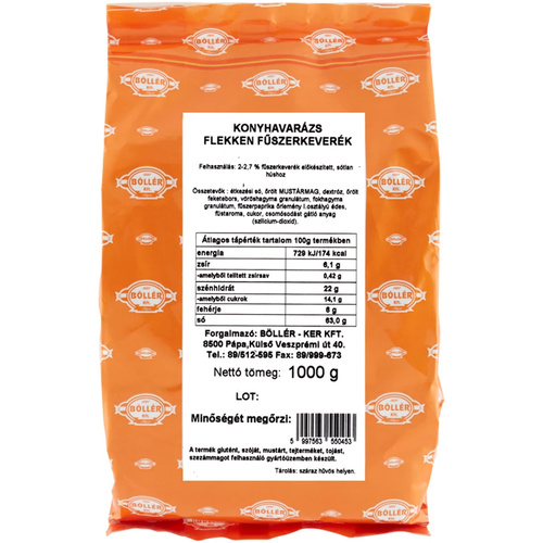 Böllér Flekken Füszerk 1000 g