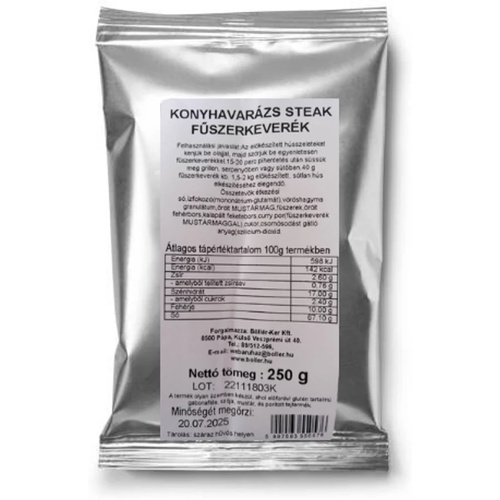 Böllér Steak fszk. 250 g