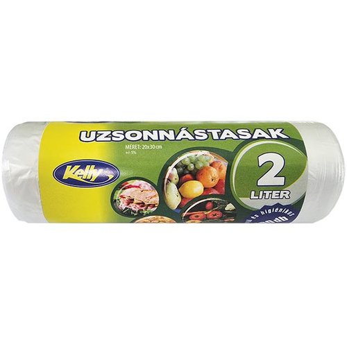 Kelly Uzsonnás tasak rollos 2 liter