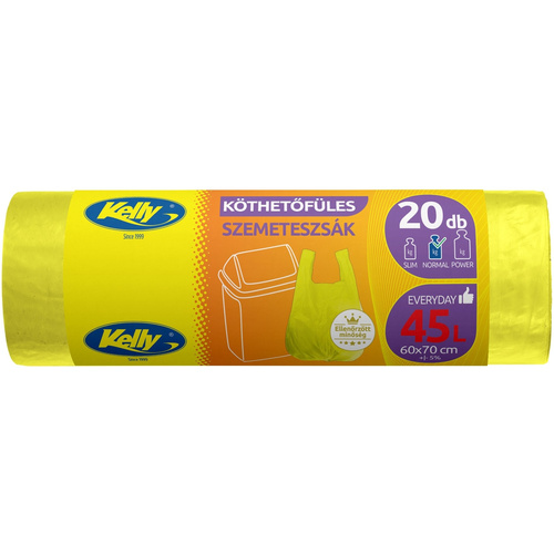 Kelly Köthetőfüles szemeteszsák 45L