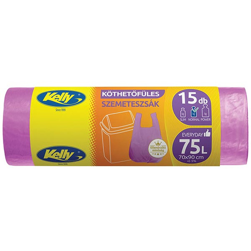 Kelly Köthetőfüles szemeteszsák 75L