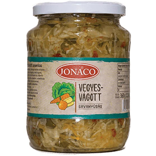 Jonaco Vegyesvágott savanyú 680g