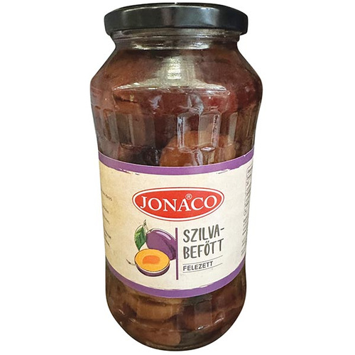 Jonaco felezett szilva befőtt 680g