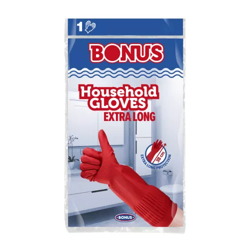 Bonus gumikesztyű e. hosszú L-es 1pár/cs