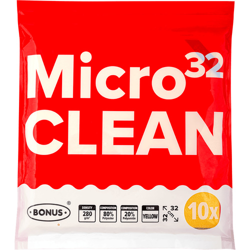 Bonus MicroClean kendő Sárga 10/1