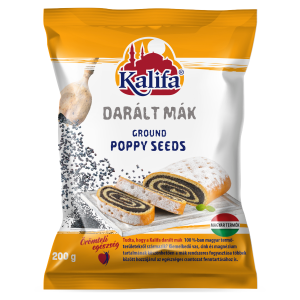 KALIFA MÁK DARÁLT CUKROZATLAN 200G