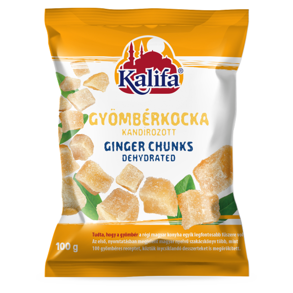 KALIFA  gyömbér aszalt cukrozott 100g