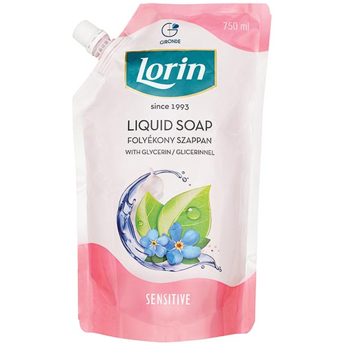 Lorin Foly.szap.750ml Sensitive doypack