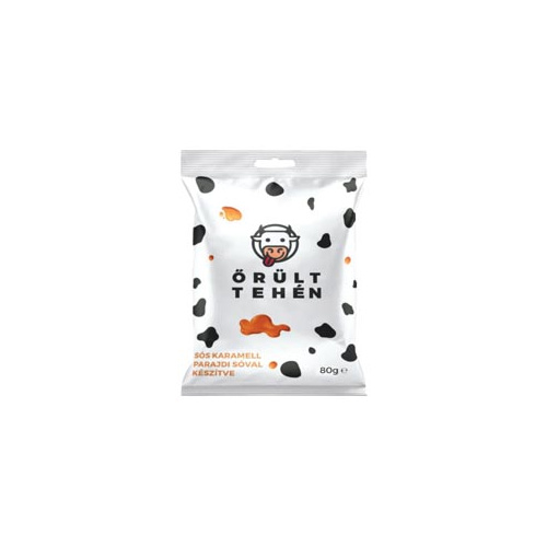 Őrült tehén sós karamella 80g