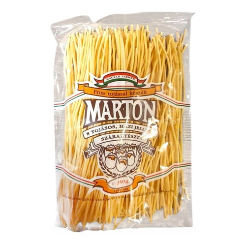 Marton Tészta Spagetti 8 tojásos 250g